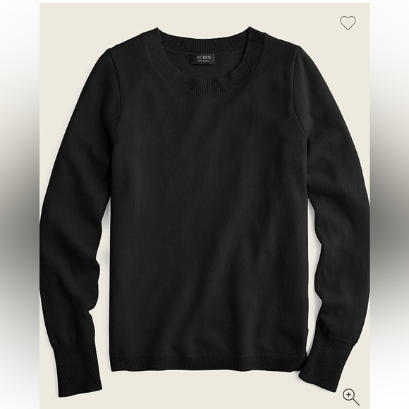 J. Crew Cashmere slim-fit crewneck sweater black Size XXS - Picture 1 of 9